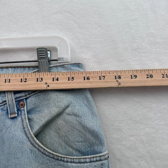 Vintage Levis 560 Jeans Men 33x30 (32x29) Blue Loose Fit Tapered Leg Made In USA - Picture 4 of 13